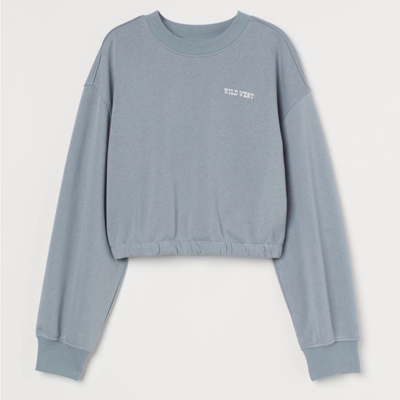 H&M Wild West Cropped Hoodie - Picture 4 of 5